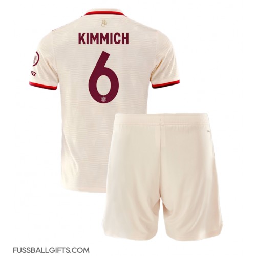 Bayern Munich Joshua Kimmich #6 Fußballbekleidung 3rd trikot Kinder 2024-25 Kurzarm (+ kurze hosen)